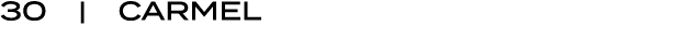 30 | carmel