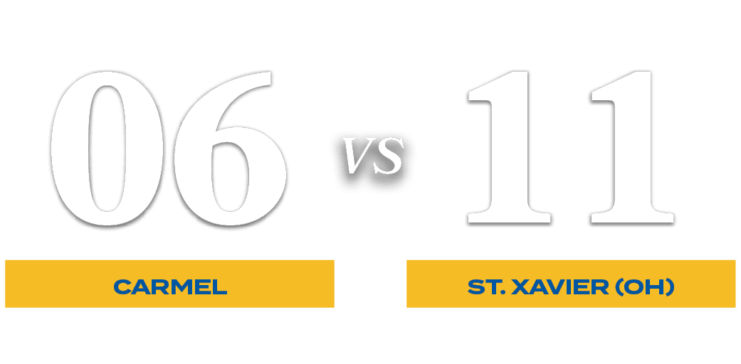 11,06,VS,st. xavier (OH),Carmel