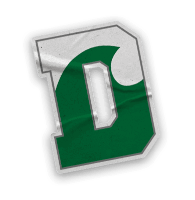 A collection of stickers with various sports and logos, including a basketball net and a green D logo. AI generated content