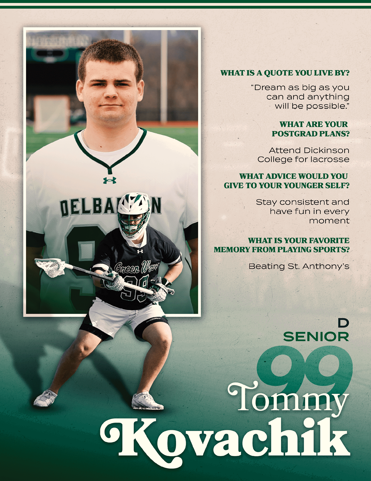 A man wearing a white jersey with the number 3 on it. Description generated by AI