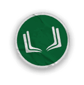 A collection of stickers with a green and white color scheme. Description generated by AI