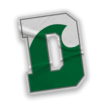 A collection of stickers with various designs, including a basketball net, a green D, and a green hand. AI generated content