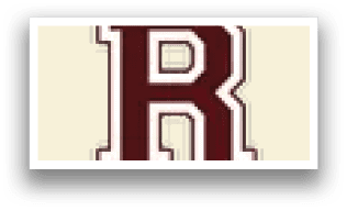 A red and white R on a black background. Description generated by AI
