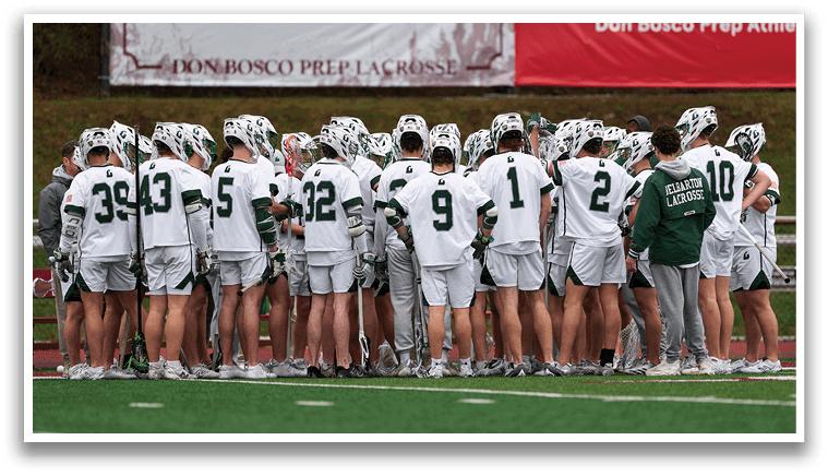 A group of people wearing white and green uniforms. Description generated by AI