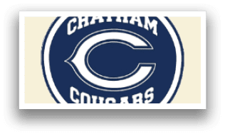 A logo for the Chatham Cougars. Description generated by AI
