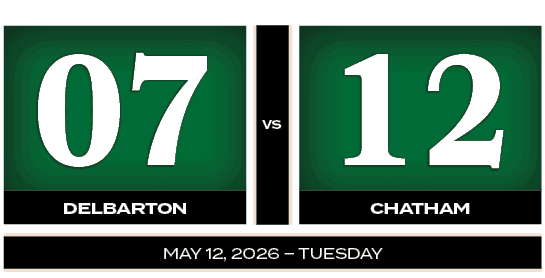 12,07,VS,CHATHAM,DELBARTON,MAY 12, 2026 – TUESDA