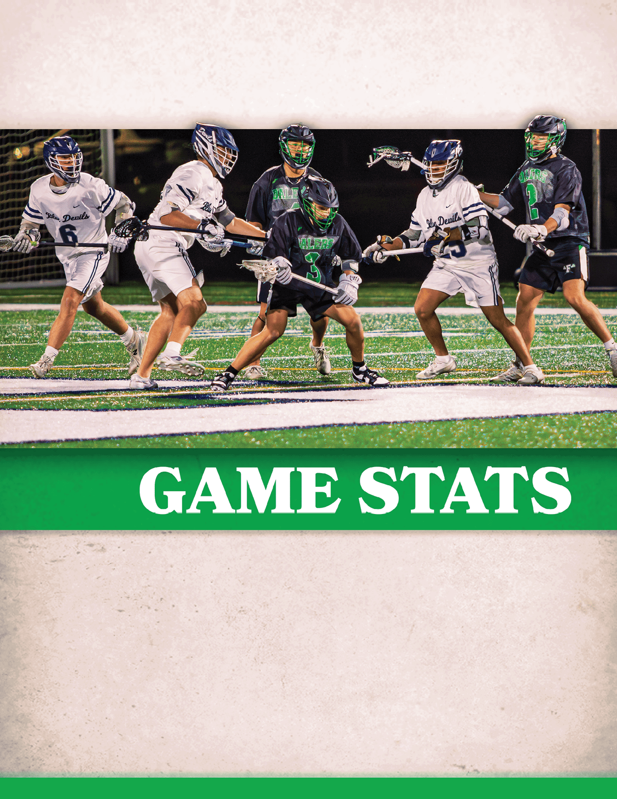 A group of people playing a game of lacrosse. AI generated content