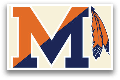 A blue and orange M on a white background. Description generated by AI