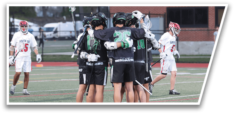 A group of people hugging on a field. Description generated by AI