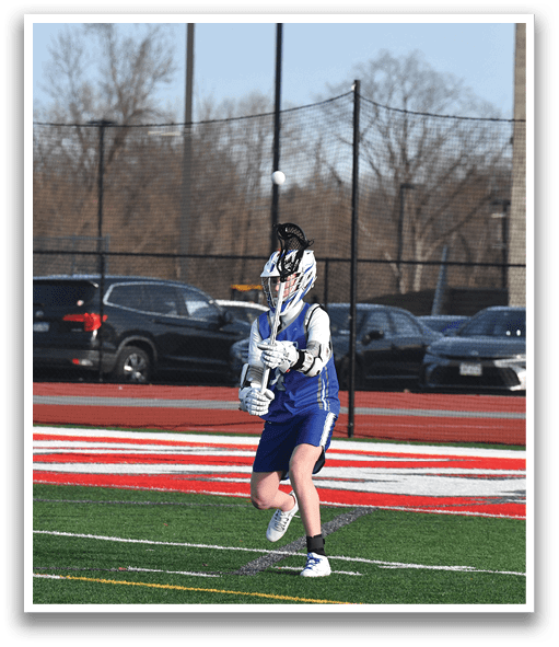 A person in a blue and white uniform is playing baseball. AI generated content