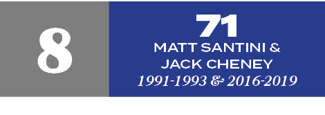 71 matt santini & jack cheney 1991 1993 & 2016 2019,