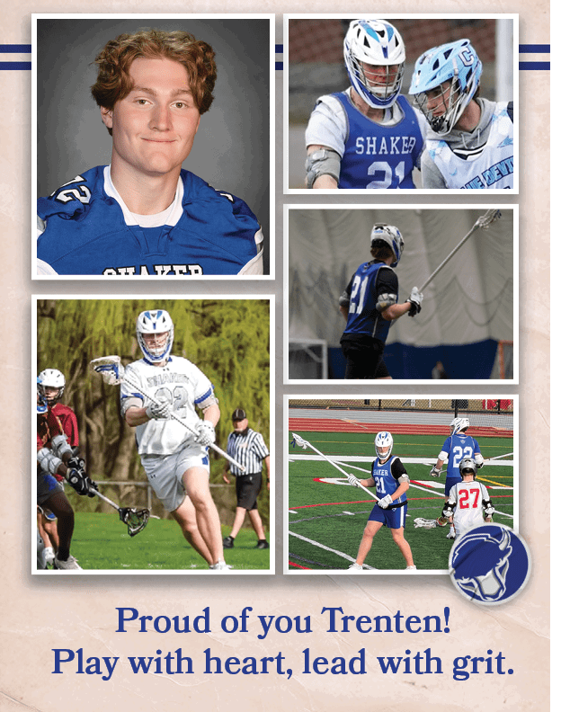 Proud of you Trenten! Play with heart, lead with grit