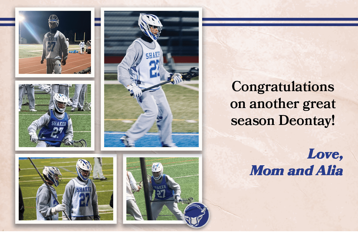 Congratulations on another great season Deontay! Love, Mom and Ali