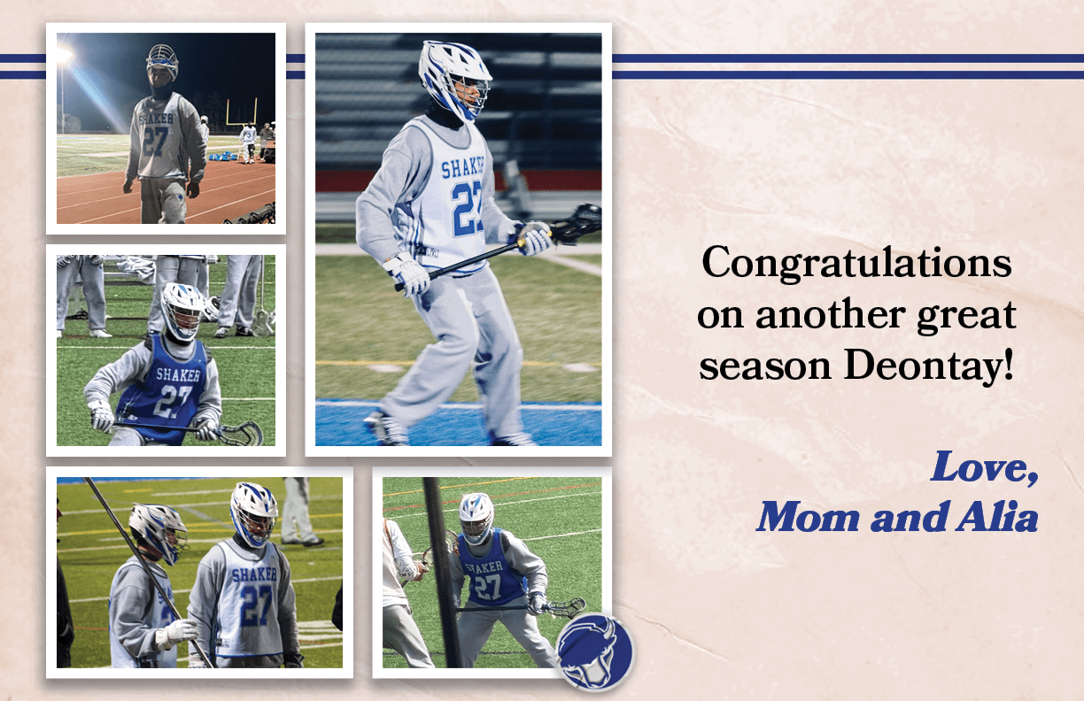 Congratulations on another great season Deontay! Love, Mom and Ali