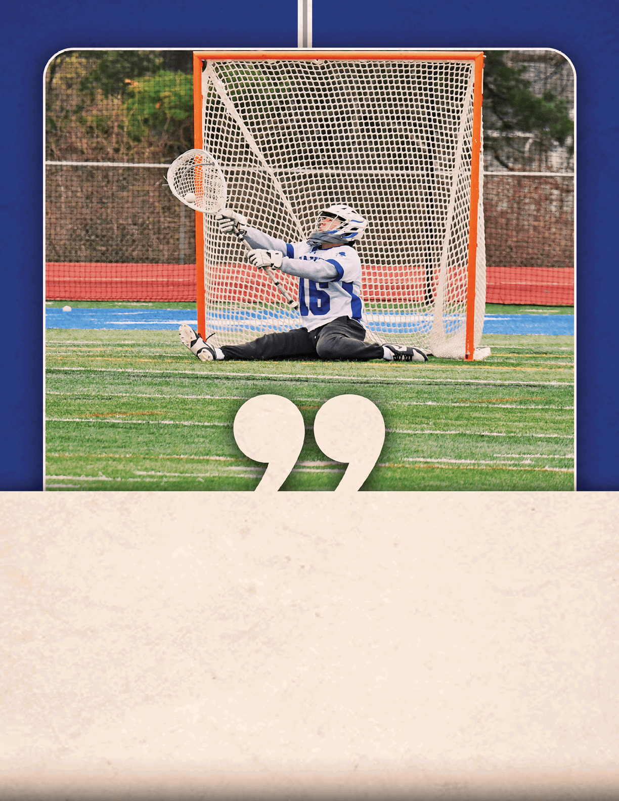 A person is diving to catch a ball in a field. AI generated content