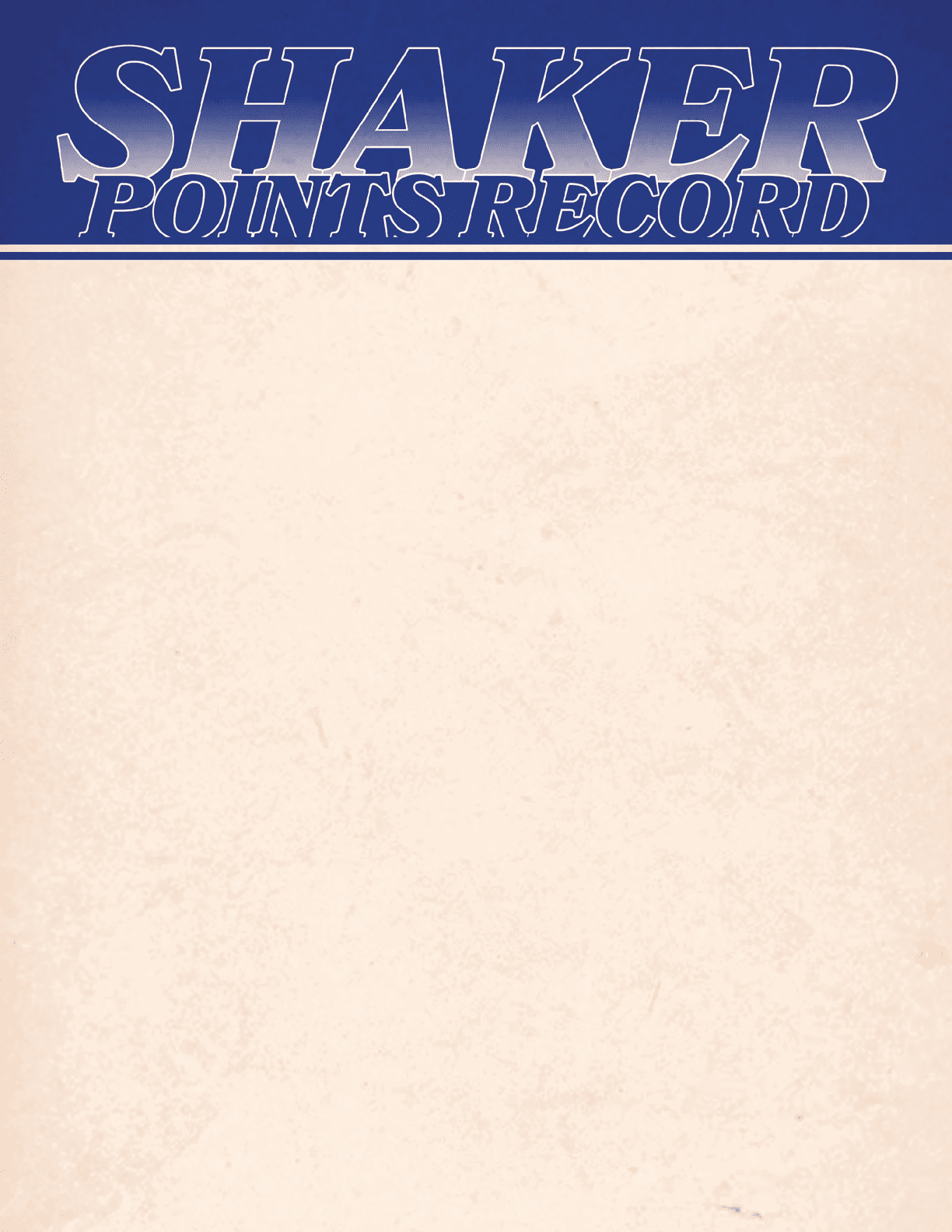 A white piece of paper with blue writing on it. AI generated content