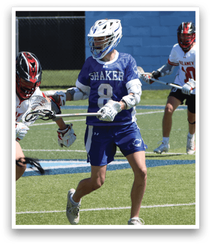 A group of people playing a game of lacrosse on a field. AI generated content