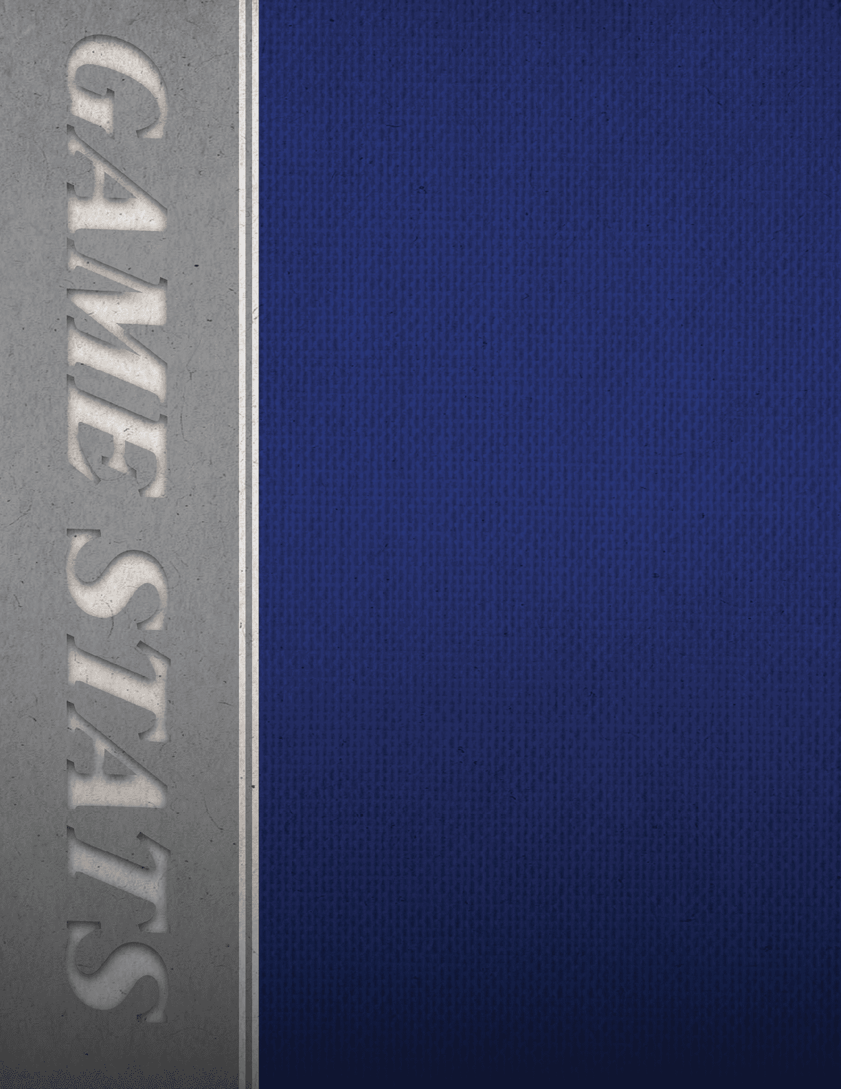 A blue and gray fabric with a game stat design. AI generated content