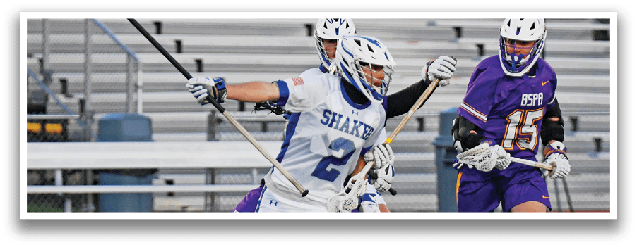 A group of people playing a game of lacrosse on a field. AI generated content