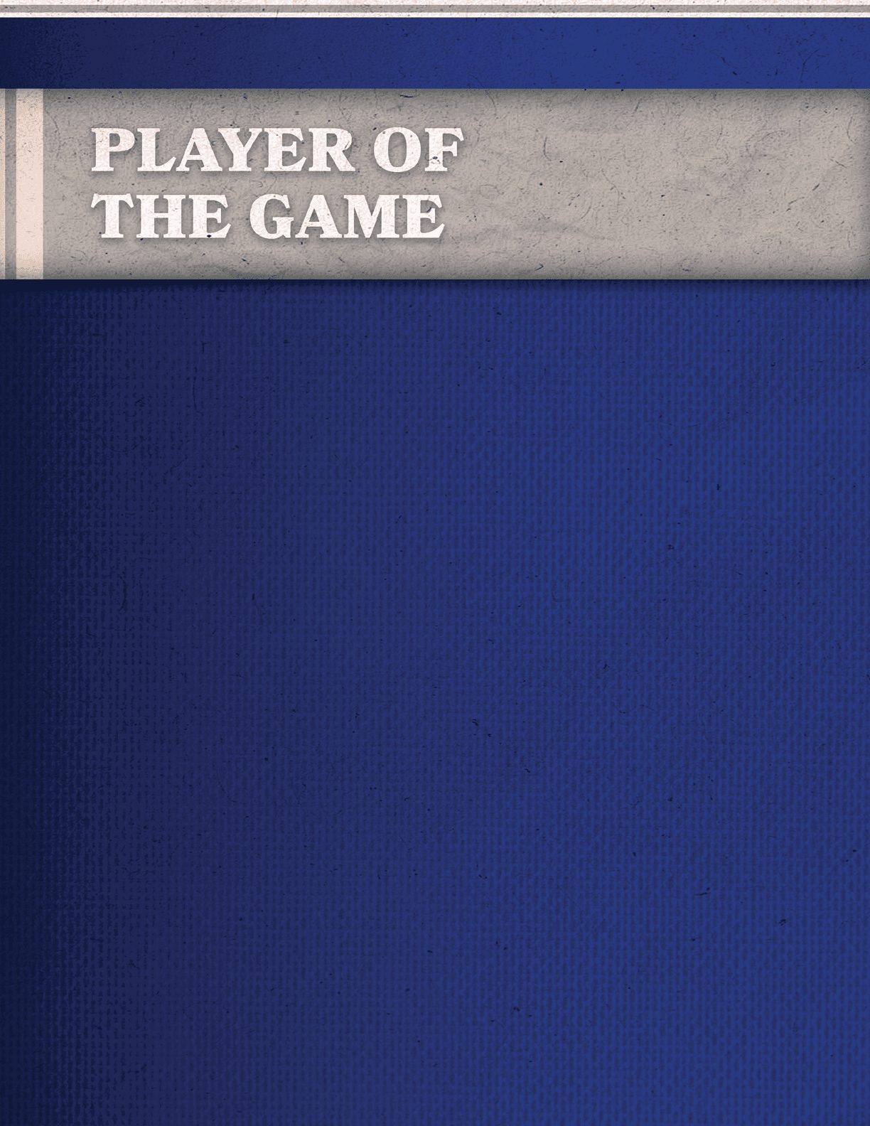 A blue background with a white lettering. Description generated by AI