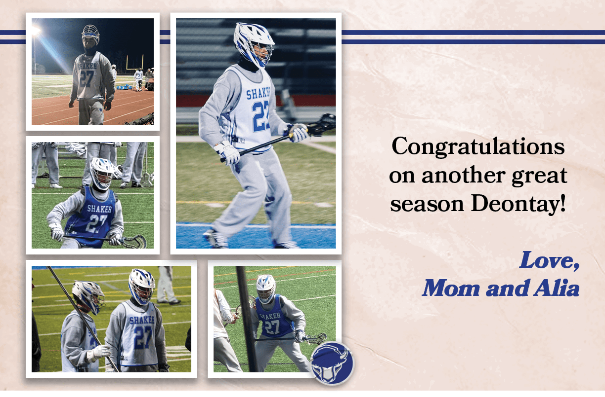 Congratulations on another great season Deontay! Love, Mom and Ali