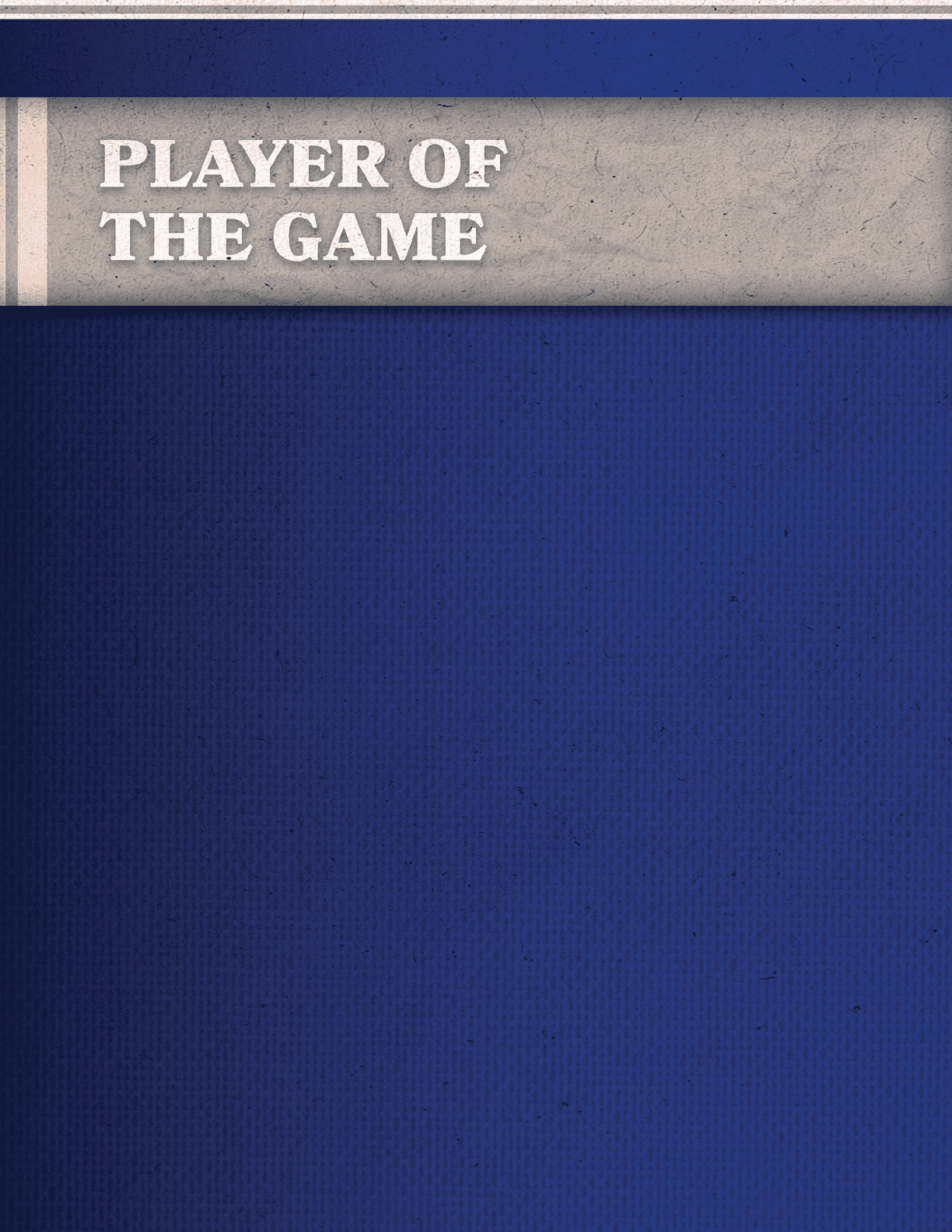 A blue background with a white lettering. Description generated by AI
