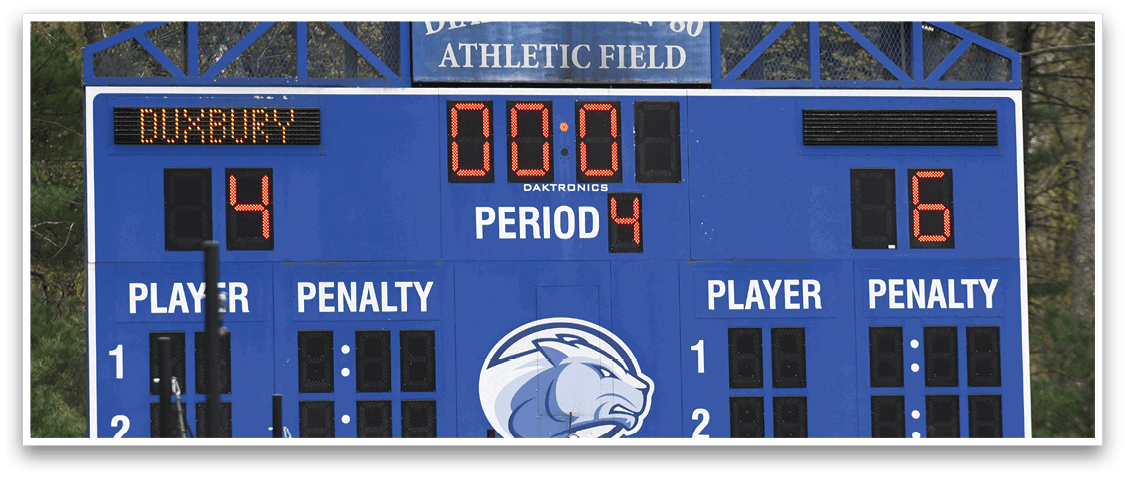 A scoreboard with the score 4-6. Description generated by AI