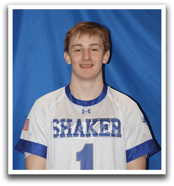 A young man wearing a blue and white shirt with the number 11 on it. Description generated by AI