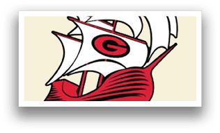 A red and white sailboat with a red and white hat. Description generated by AI