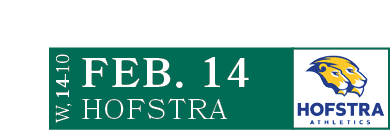 HOFSTRA,FEB. 14,W, 14 1
