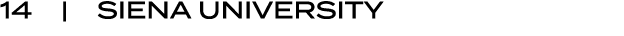 14 | Siena university