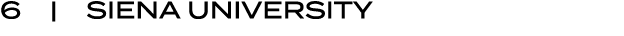 6 | Siena university