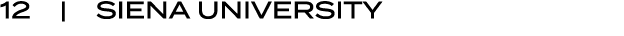 12 | Siena university