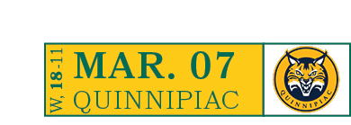 QUINNIPIAC,MAR. 07,W, 18 1