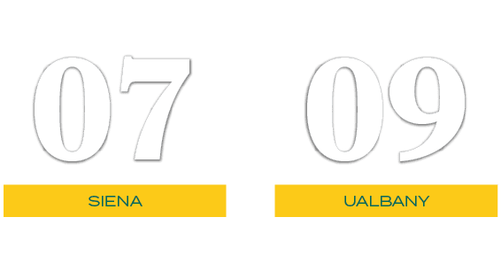09,07,uALBANY,SIENA