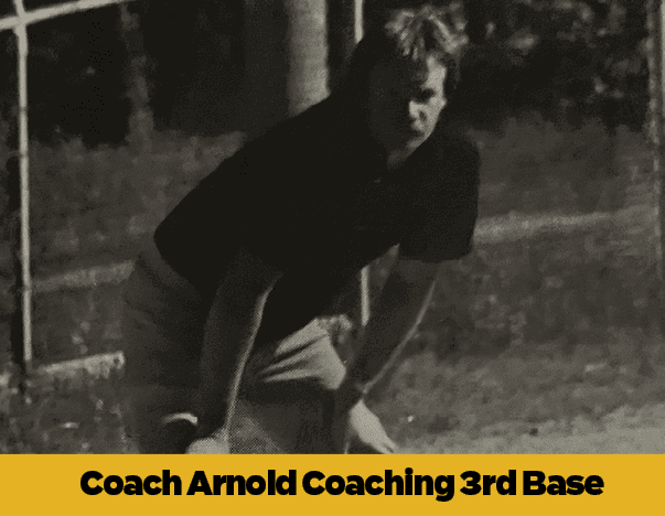 Coach Arnold Coaching 3rd Bas