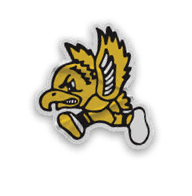 A logo for the University of Iowa Hawkeyes. Description generated by AI