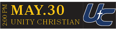 UNITY CHRISTIAN,MAY.30,2:00 P