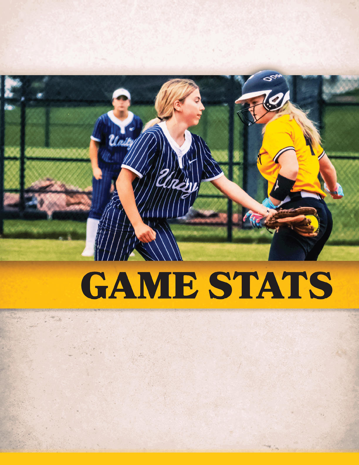 Two female softball players are in action, with one player attempting to tag another player out. AI generated content