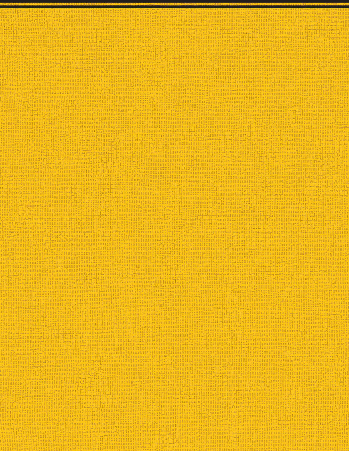 A yellow cloth with a pattern. AI generated content