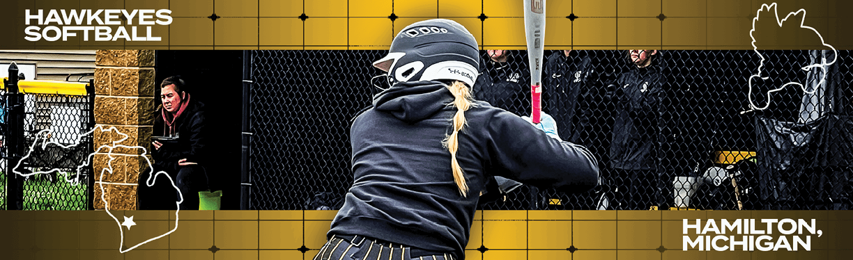 A person is swinging a bat at a ball. AI generated content