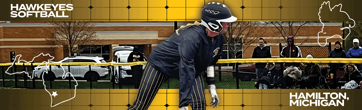 A woman is playing softball in a game. AI generated content