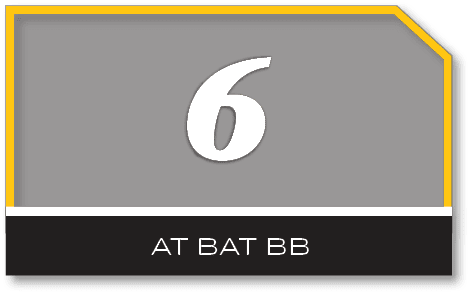 6,at bat b