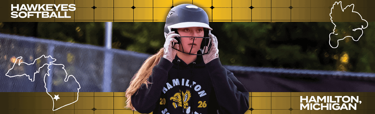 A girl wearing a helmet and talking on a cell phone. Description generated by AI