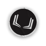 A yellow and black logo for the Hawkeyes. Description generated by AI