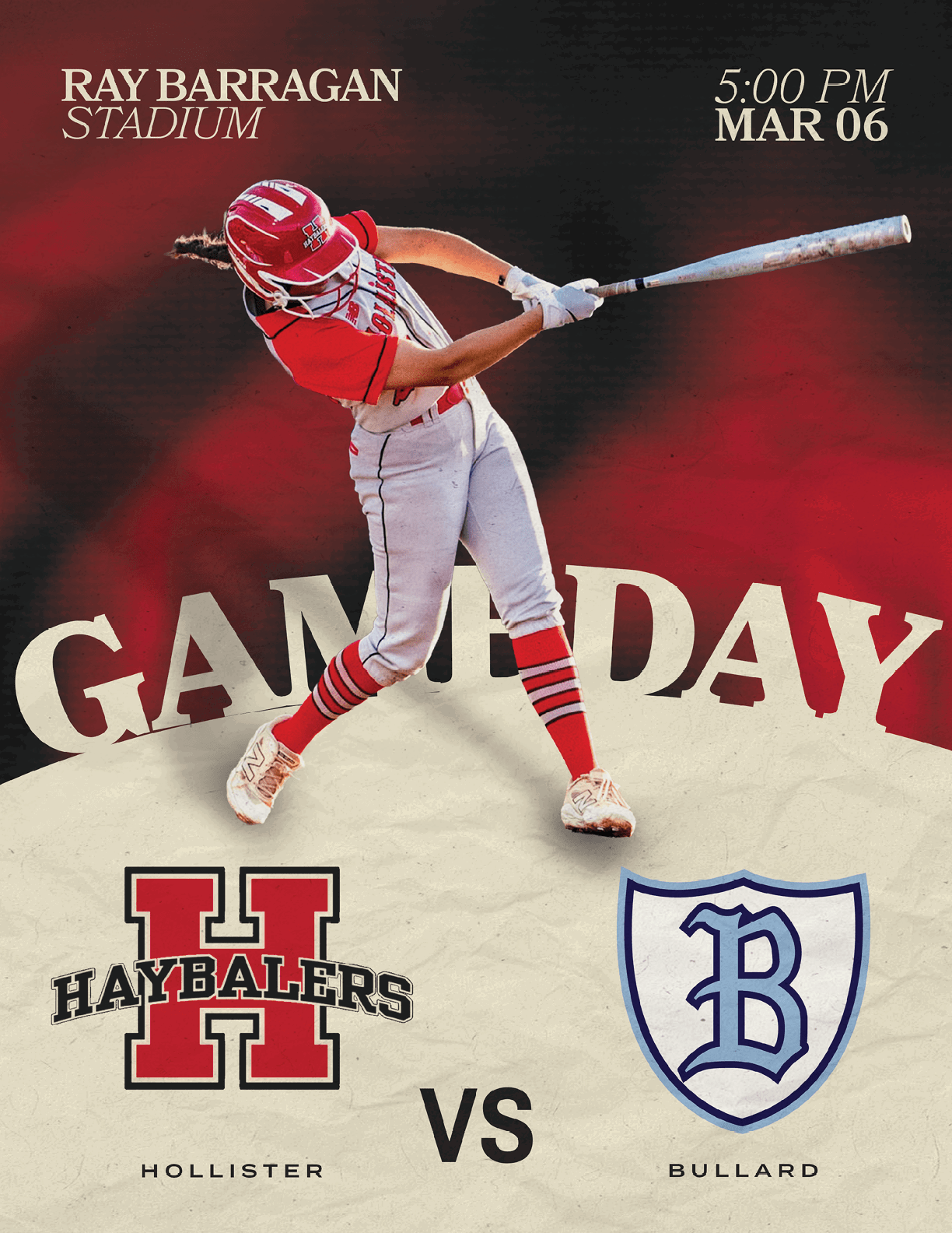 A baseball player is swinging a bat in a game. AI generated content