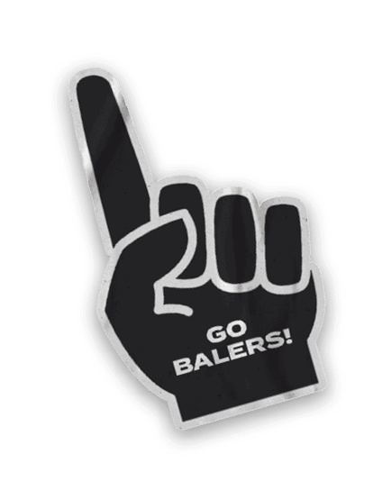 A collection of sports merchandise for the California Golden Bears. AI generated content