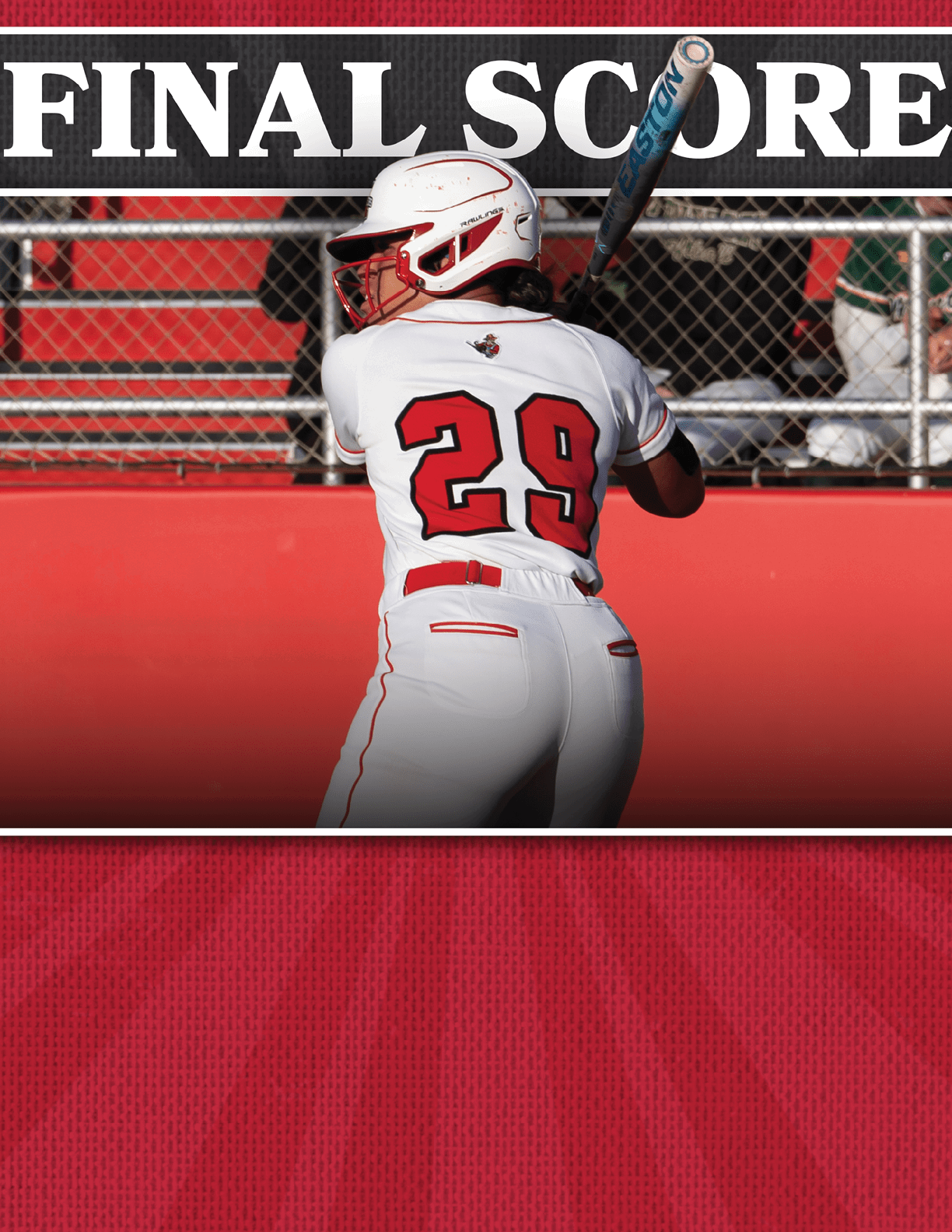 A baseball player in a white uniform with the number 26 on the back. Description generated by AI