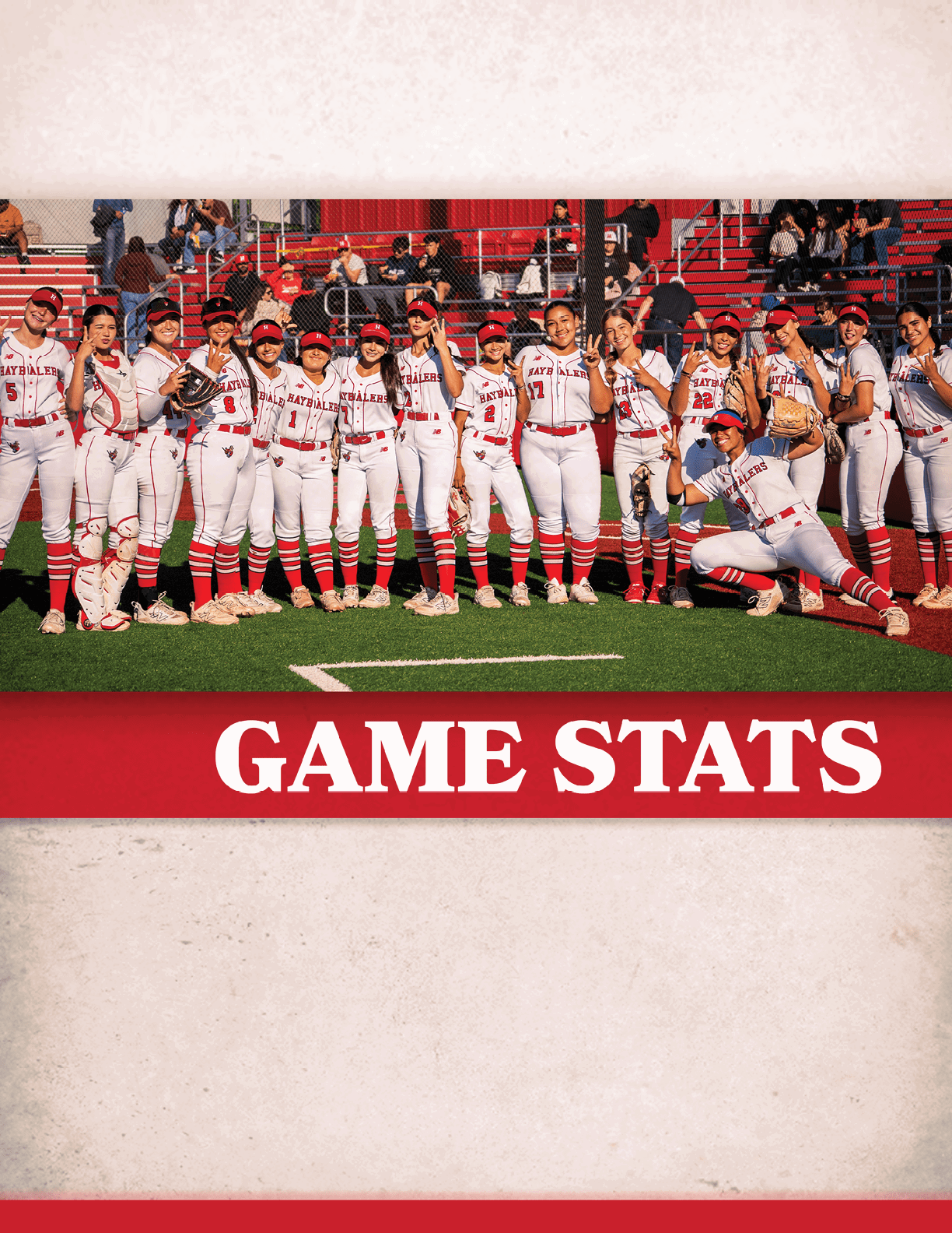 A group of girls wearing red and white uniforms. Description generated by AI