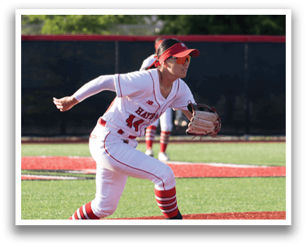 A baseball player running on the field. Description generated by AI